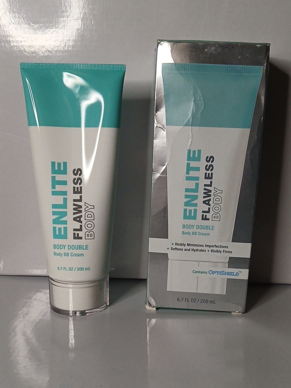 NIB 6.7 Oz Enlite Flawless Body Double Body BB Cream